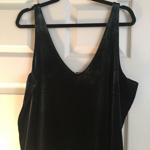 Madewell Velvet Top